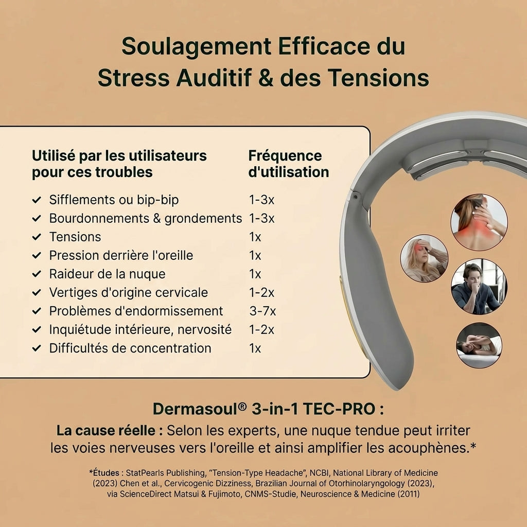 Dermasoul® 3-in-1 Tinnitus-Lösung